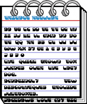 Frigate Regular Font