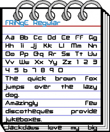 fRiNgE Regular Font