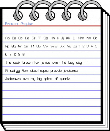 Frission Regular Font
