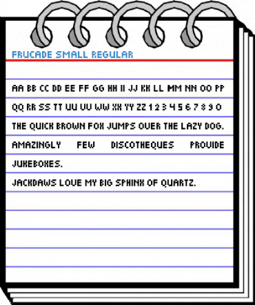 Frucade Small Regular Font