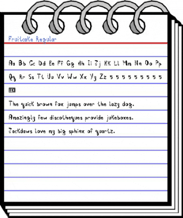 Fruitcake Regular Font