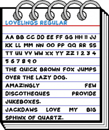 Lovelings Regular Font
