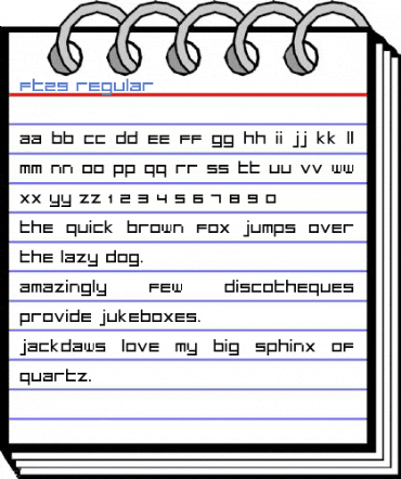 ft29 Regular Font