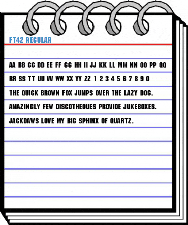 ft42 Regular Font