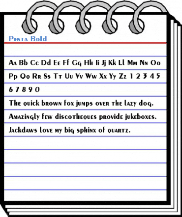 Penta Bold Font