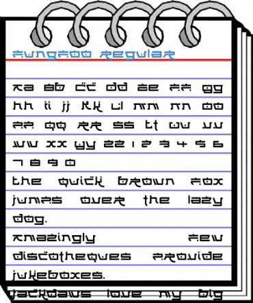 FungFoo Regular Font