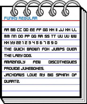 Funky Regular Font