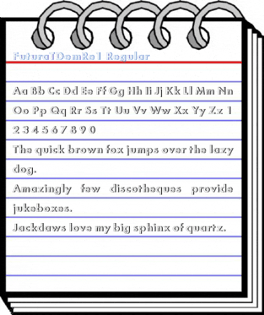 FuturaTDemRe1 Regular Font