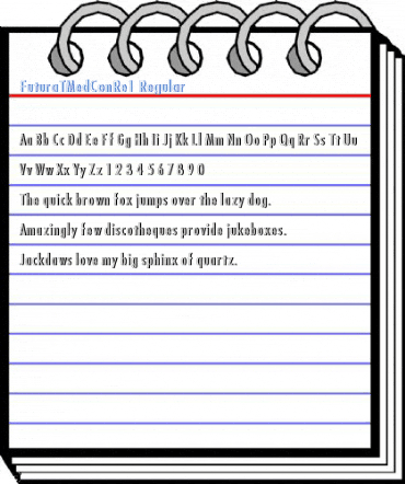 FuturaTMedConRe1 Regular Font
