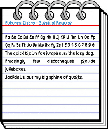 Futurex Distro - Survival Font