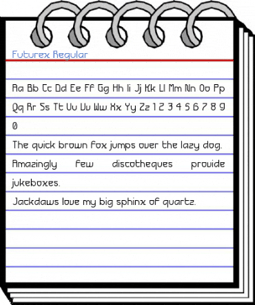 Futurex Regular Font