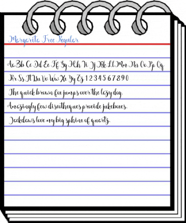 Margarita Free Regular Font