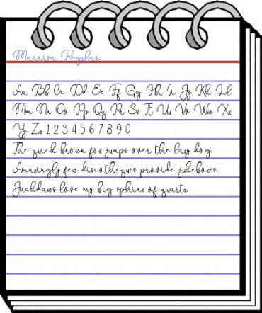 Marrisa Regular Font