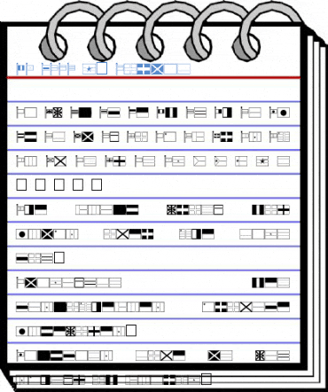 FZ DING 47 Font