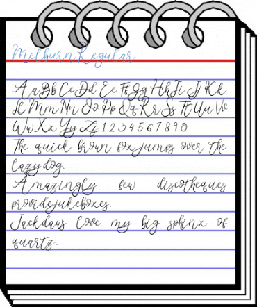 Melburn Regular Font