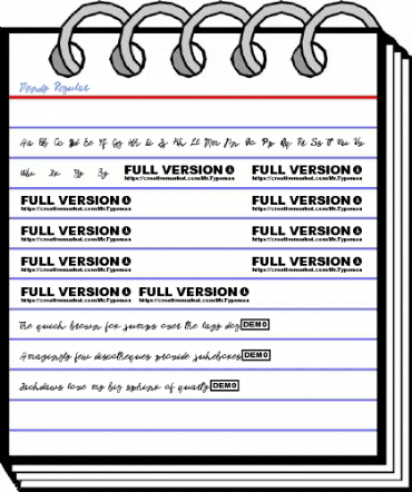 Mendy Regular Font