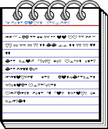 MF Love Dings 2 Regular Font