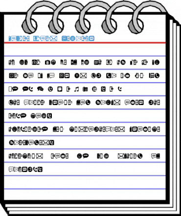 Mobile Icons Regular Font