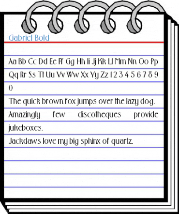 Gabriel Bold Font