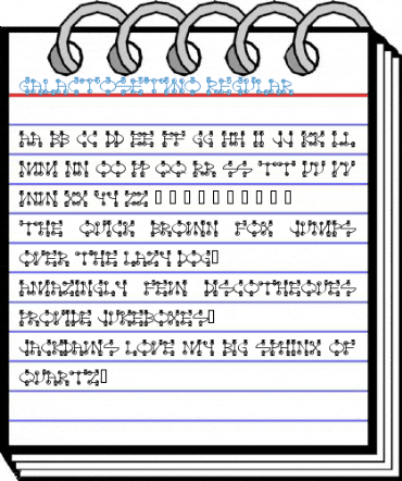 GalactoseTWO Regular Font