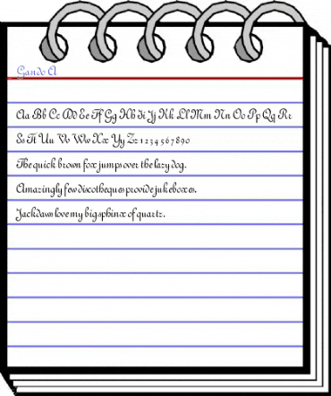Gando A Font
