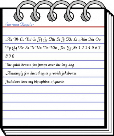 Garrison Regular Font