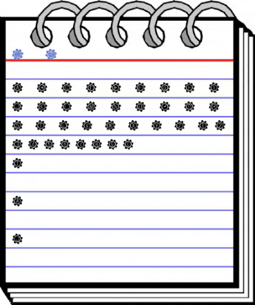 Gear Regular Font