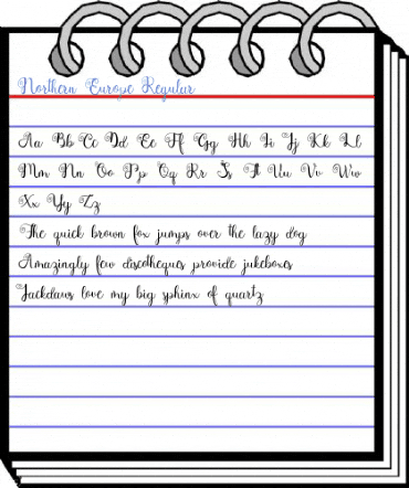 Northern Europe Regular Font