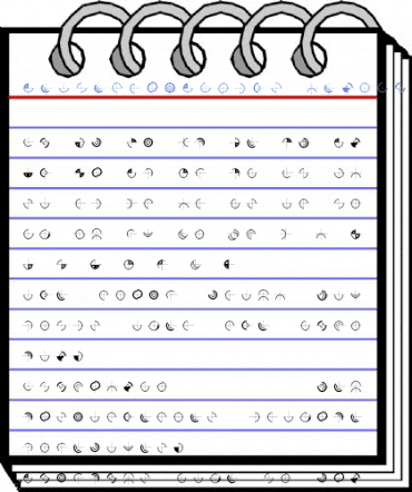 GeometricGlyphs Regular Font