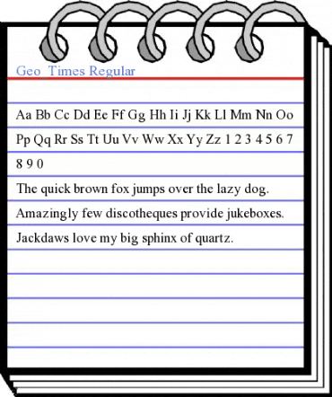 Geo_Times Regular Font