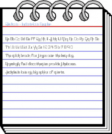 Glaukous - Industrious Regular Font