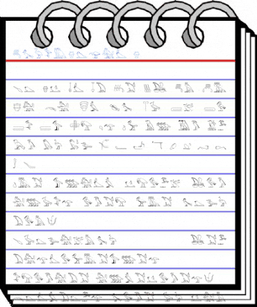 GlyphBasic B Font