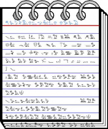 GlyphBasicB Font