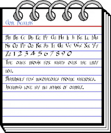 Goal Regular Font