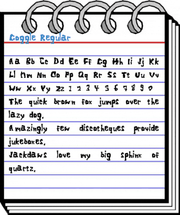 Goggle Regular Font