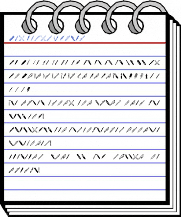 Pen Icons Font