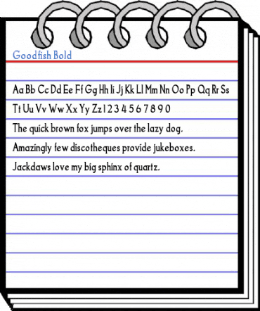 Goodfish Bold Font