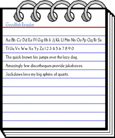 Goodfish Regular Font