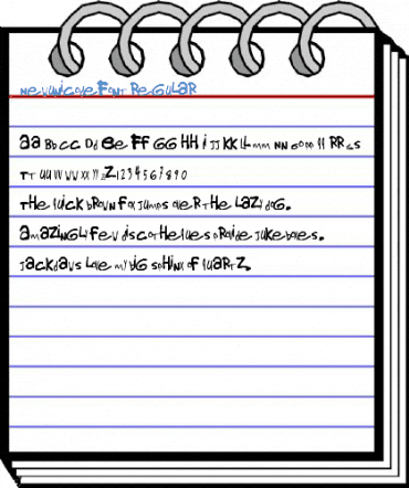 NewUnicodeFont Regular Font
