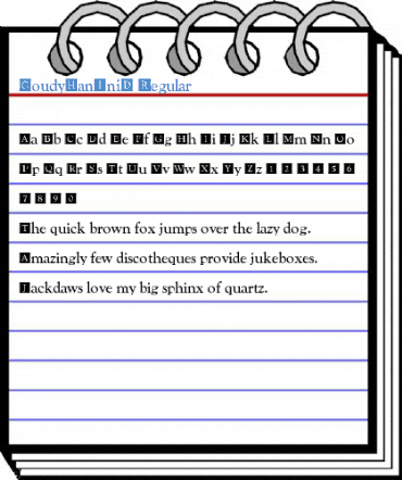 GoudyHanIniD Regular Font