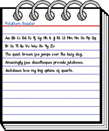 Polythem Regular Font