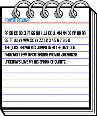 Ponter Regular Font