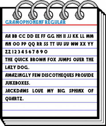 GramophoneNF Regular Font