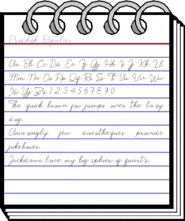 Prochok Regular Font