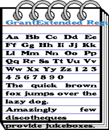 GrantExtended Regular Font