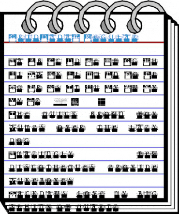 GridDadaC Regular Font