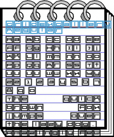 GridExGallery Regular Font