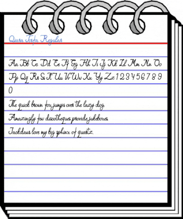 Qiara Tosfa Regular Font