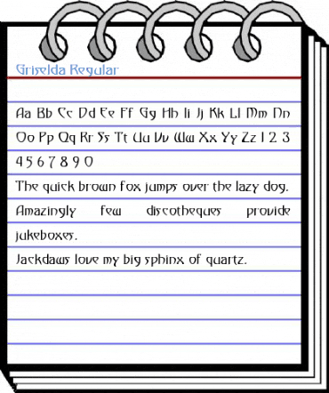Griselda Regular Font