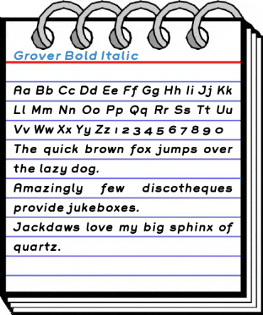 Grover Font